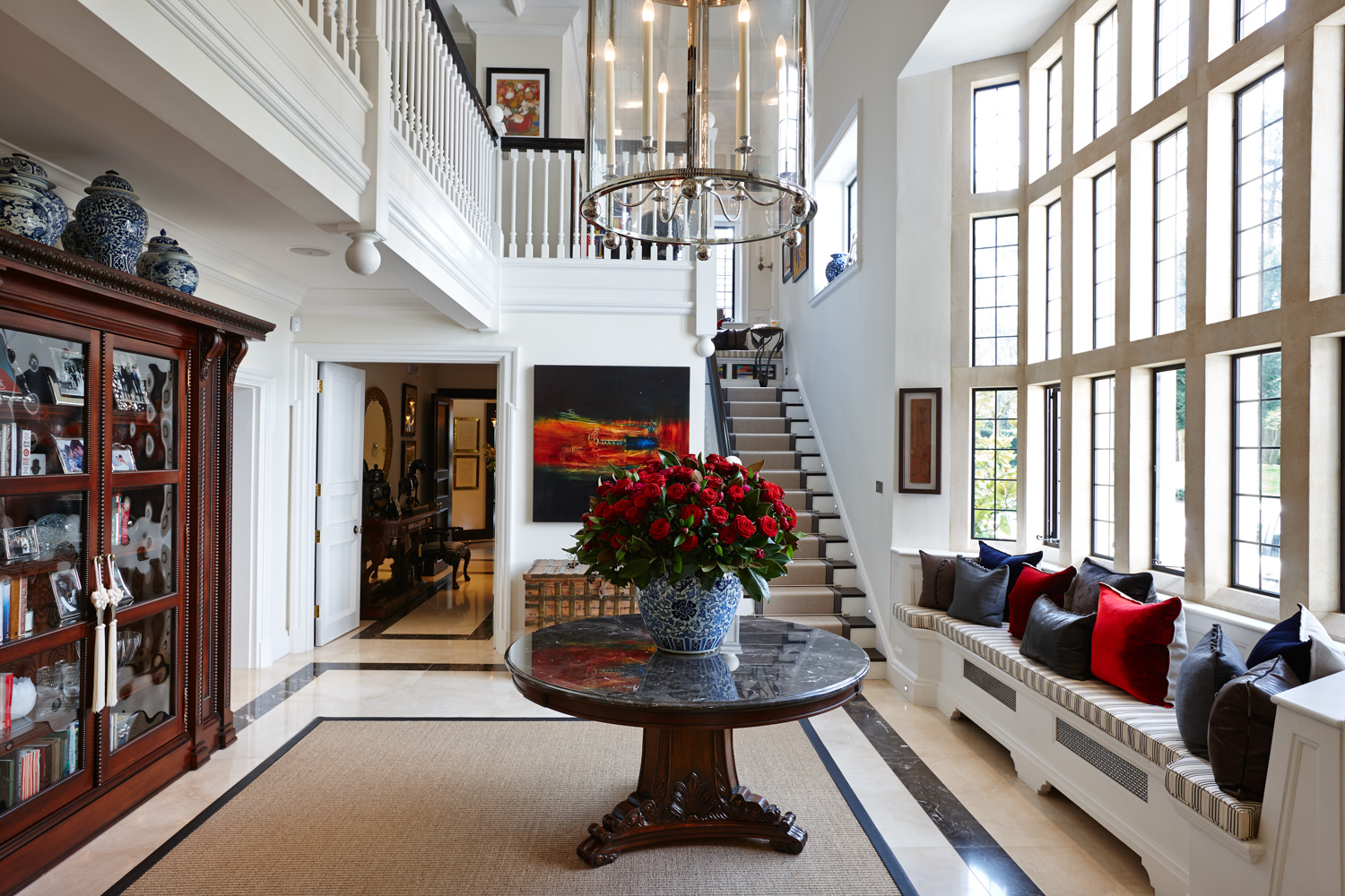 Surrey Hills Country Mansion - Main Hallway