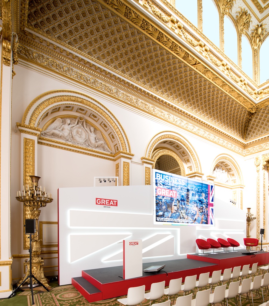 This wonderful room as a conference room