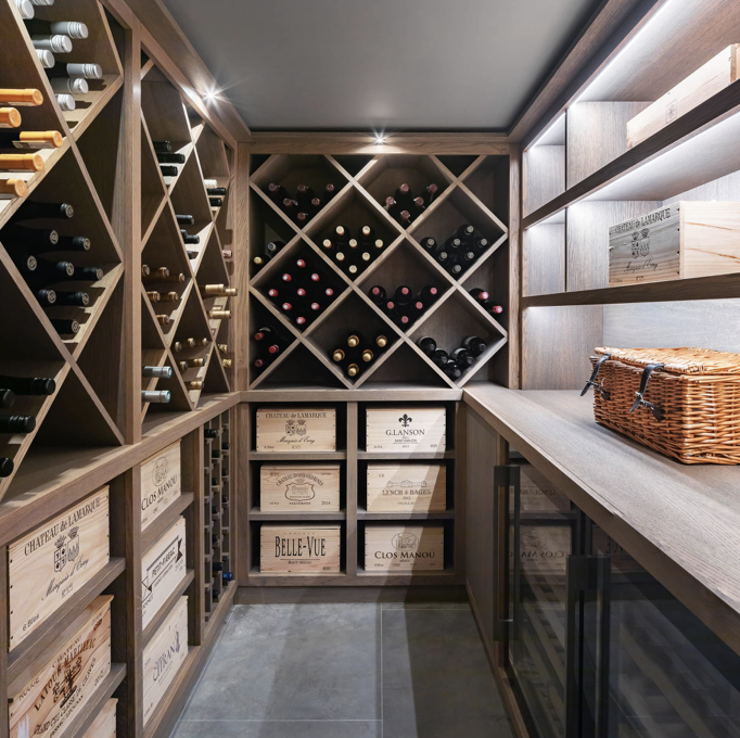 Bunker converted into wine cellar