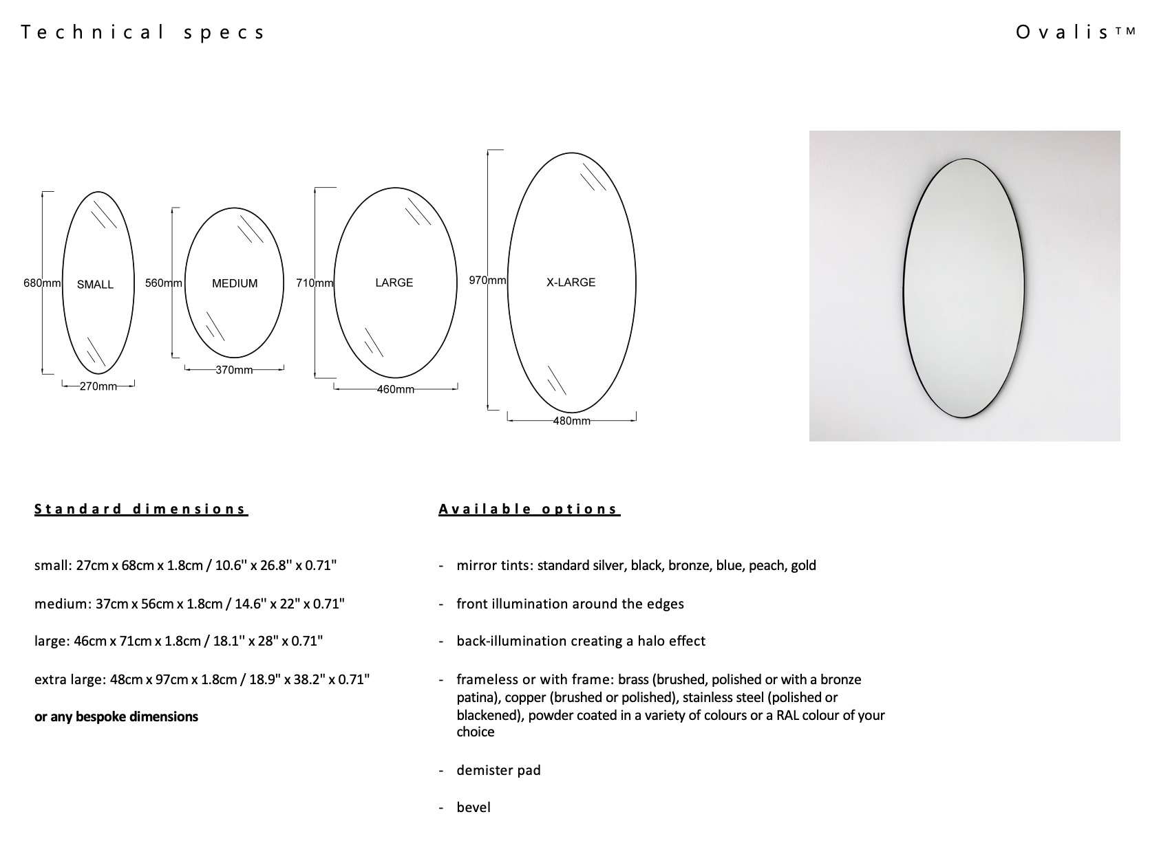 Design Your Own Mirror