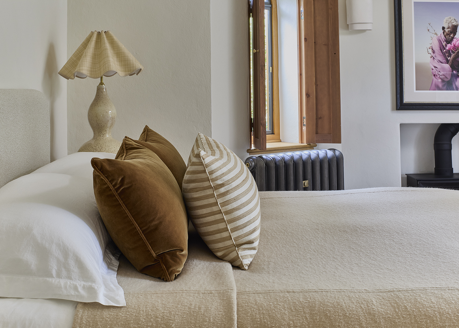 Master Bedroom in muted, calm colours