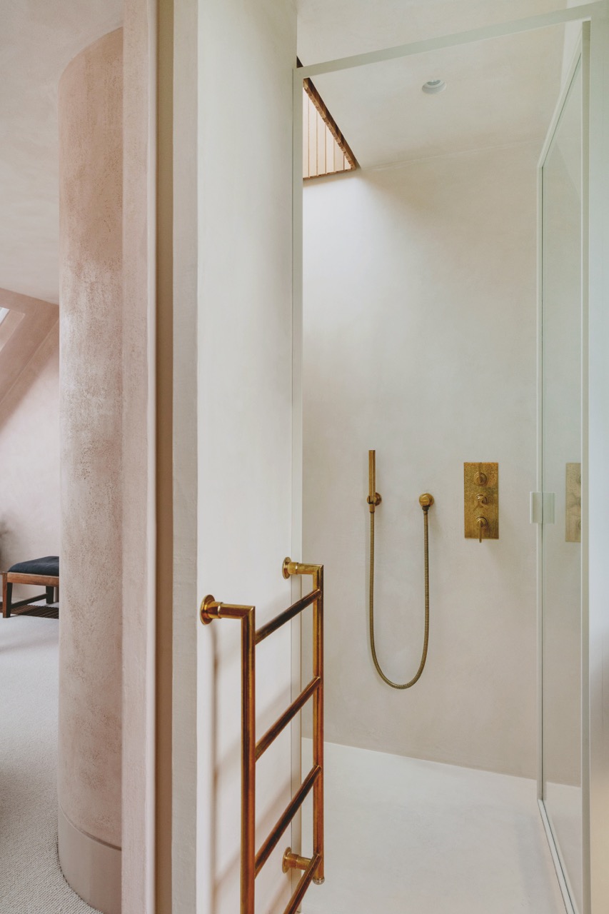 Bathroom in East London featuring Studio Ore Taps