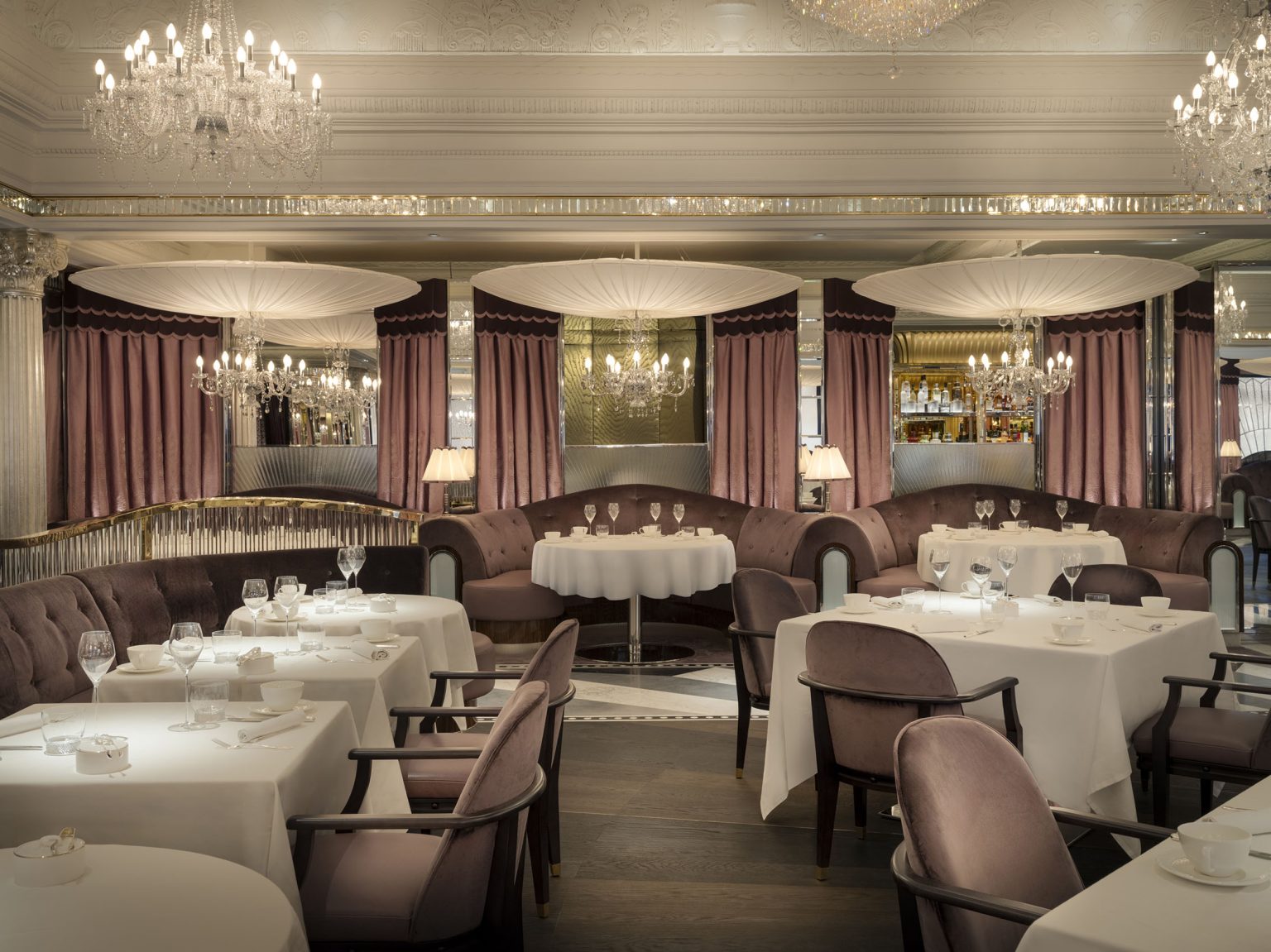 The Harrods’ flagship restaurant, The Georgian