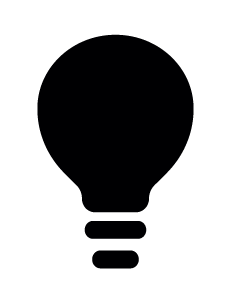 lightbulb icon