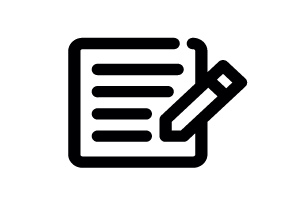 writing icon