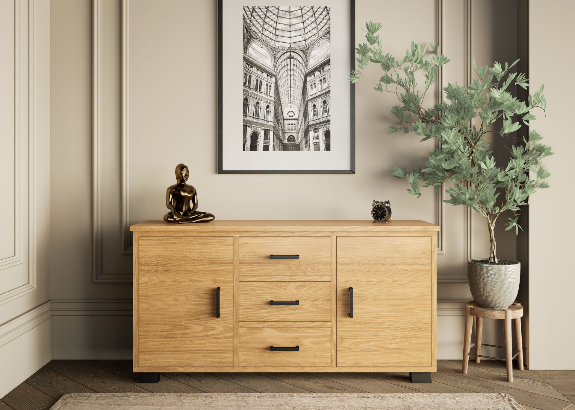 Custom-built sideboards