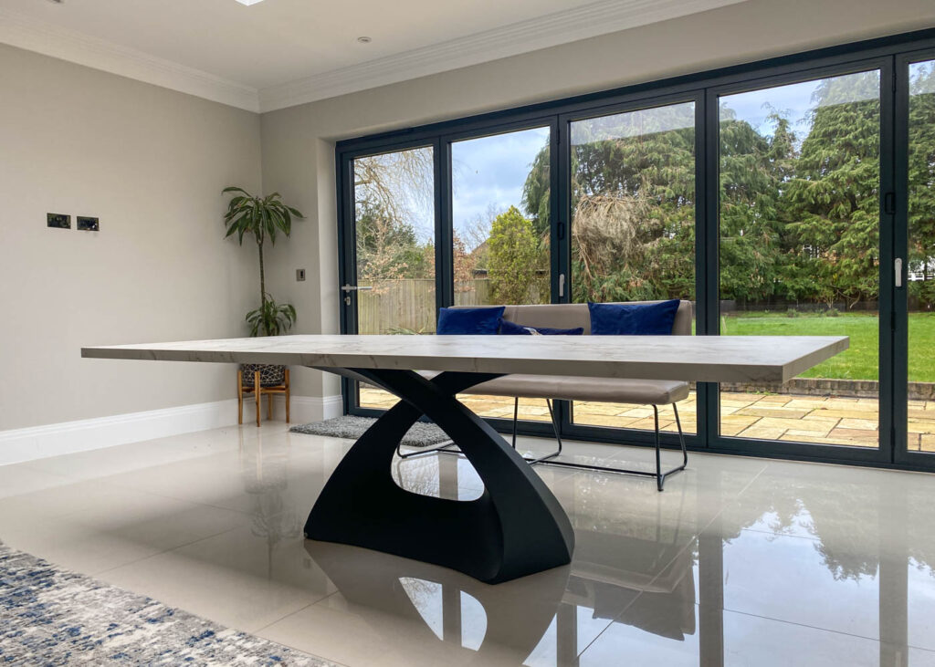 Helix Dekton dining table