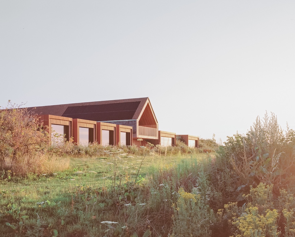 Corten steel exterior