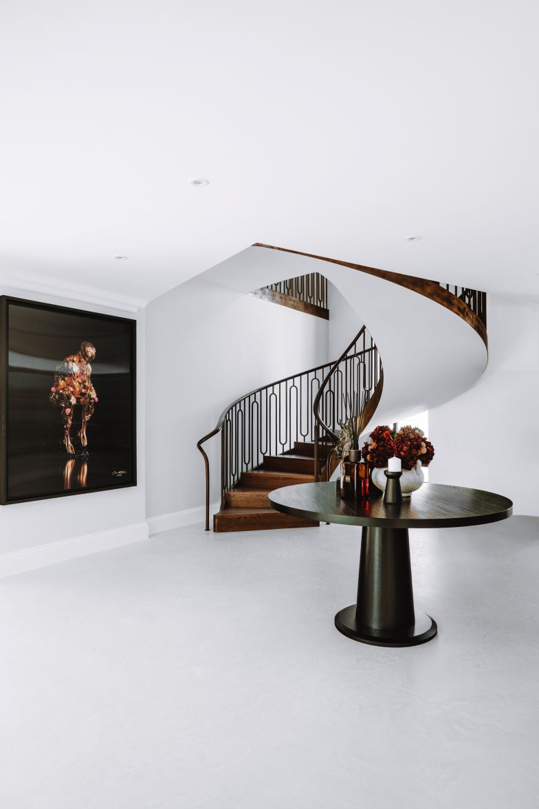 Hallway and staircase