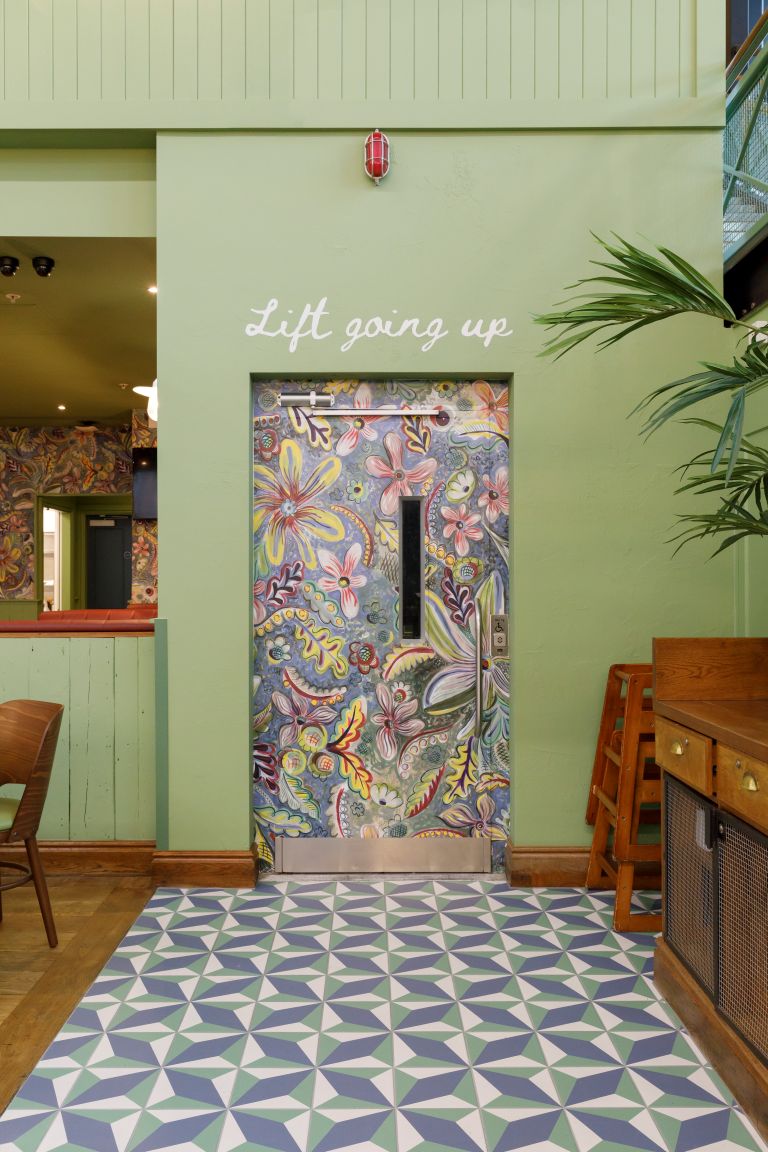 Lift door