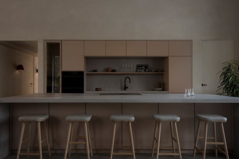 Breakfast Bar In Cornwall Barn