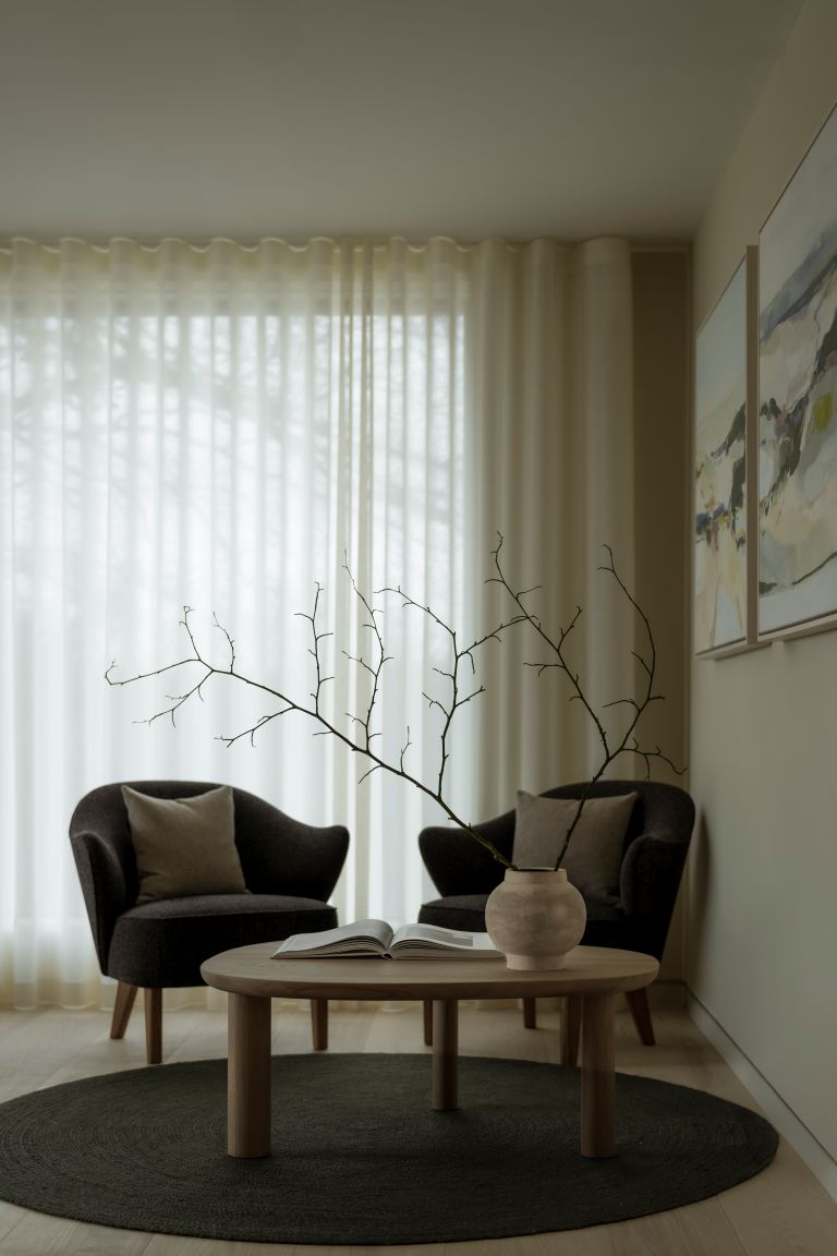 Cornwall Barn Seating And Curtains