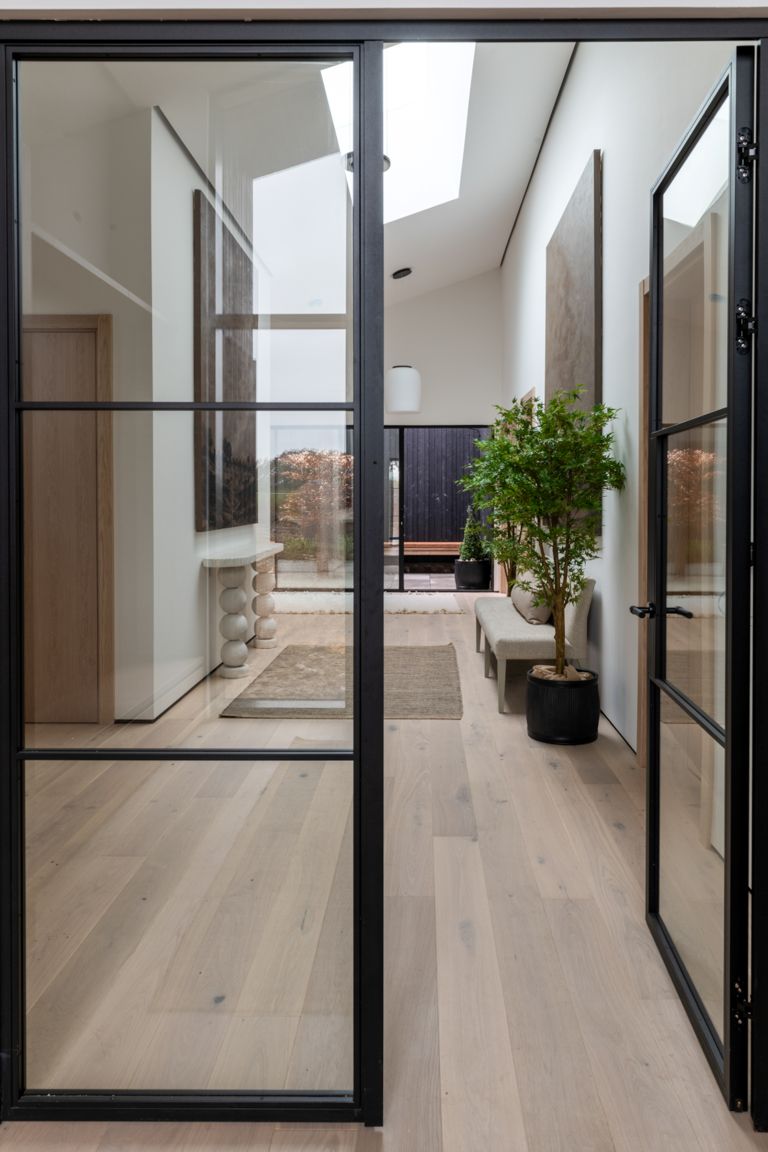 Entrance View To Courtyard