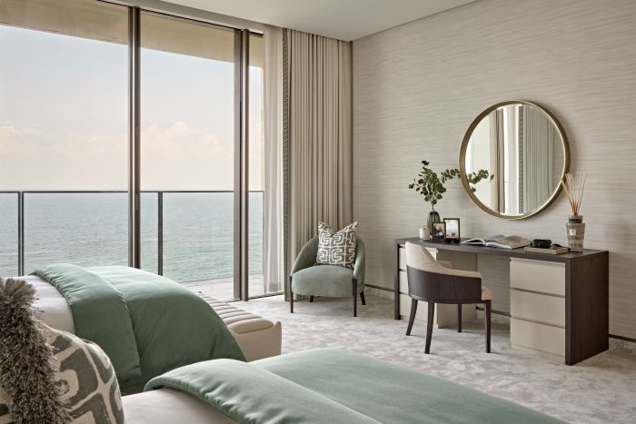 Bedroom With Coastal View