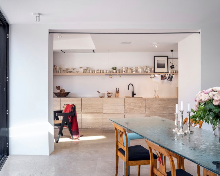 Dining Into Kitchen Area