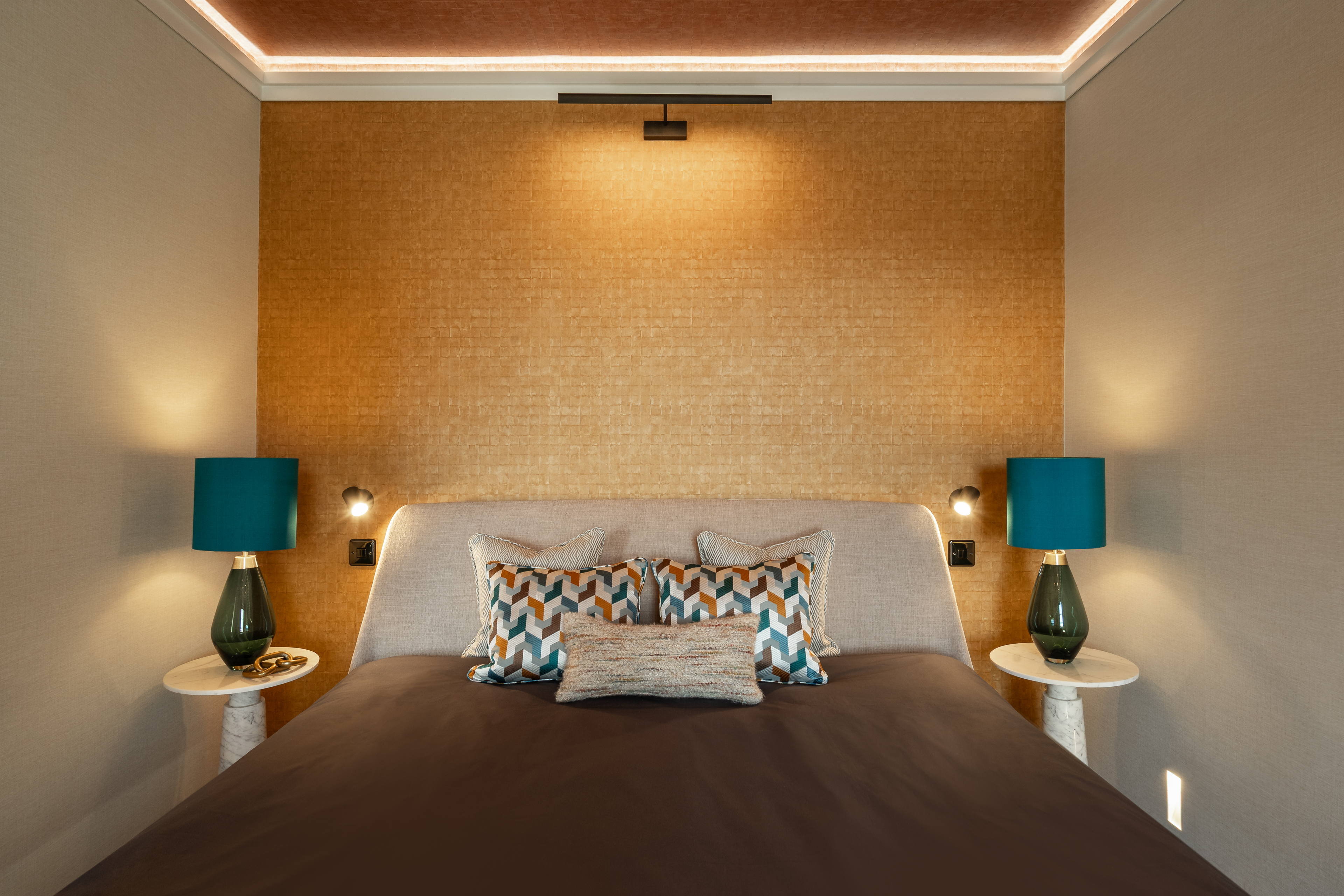 Bedroom And Feature Wall
