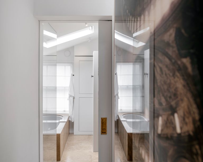 Bathroom From Hallway