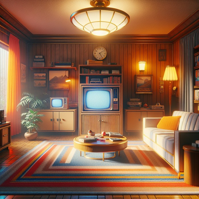 1980s living room