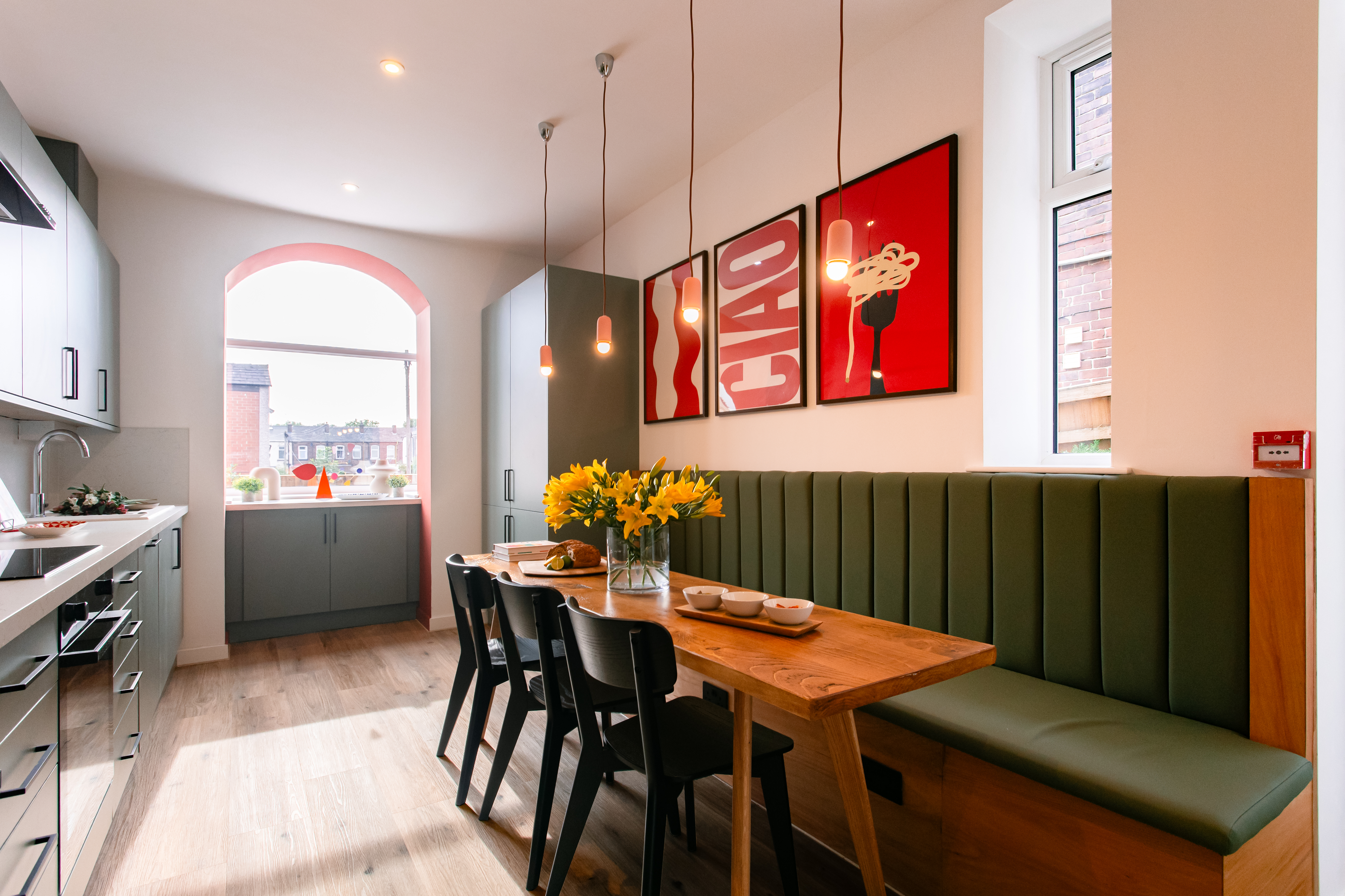 Seating Area In Kitchen