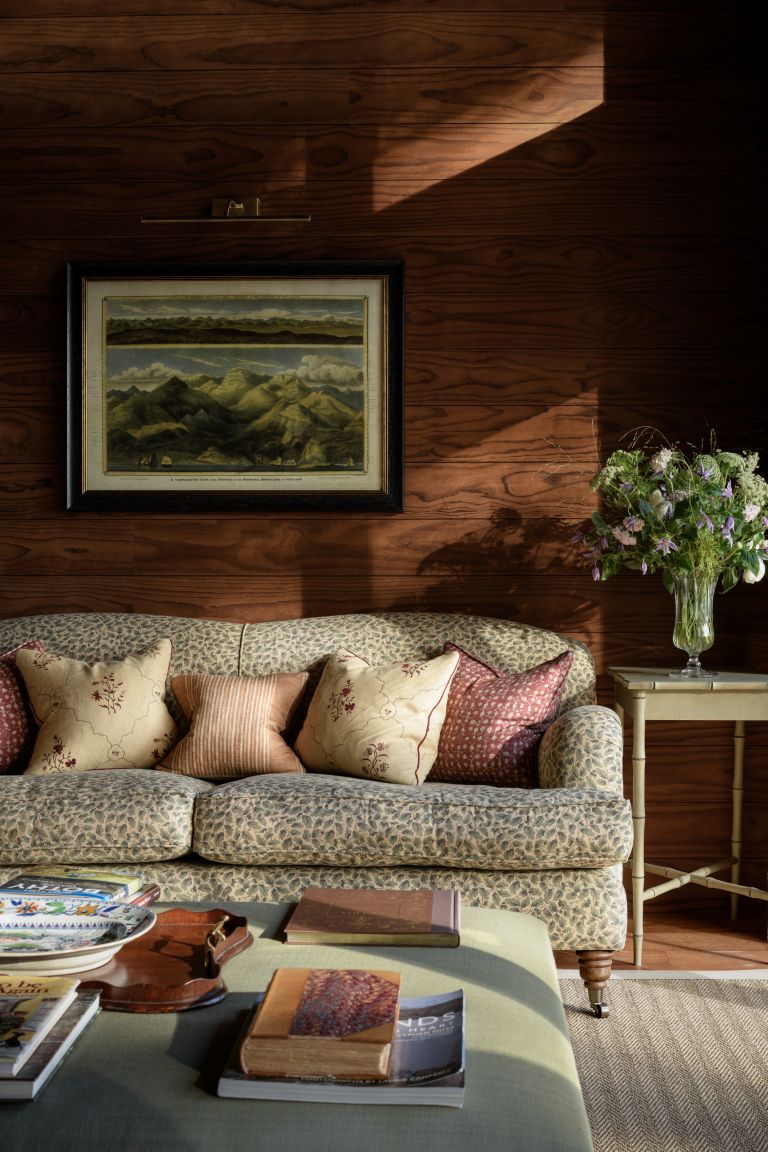 Sofa And Art Work