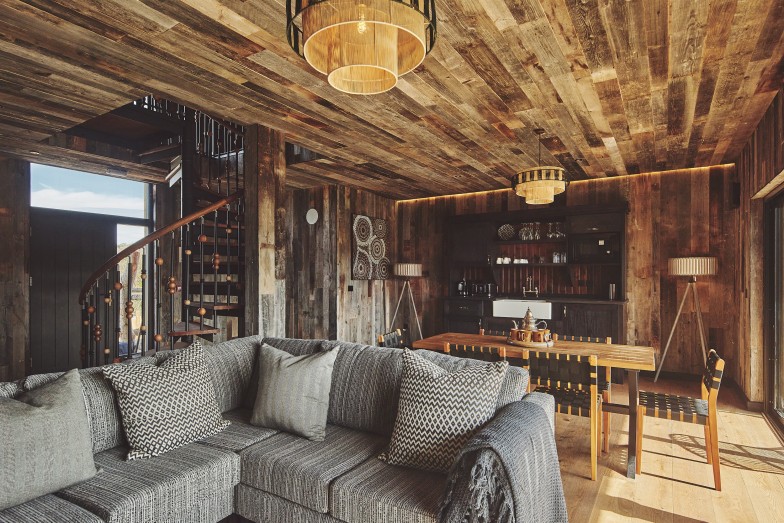 Rhino Lodges Living Area