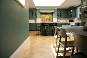 Kitchen renovation green
