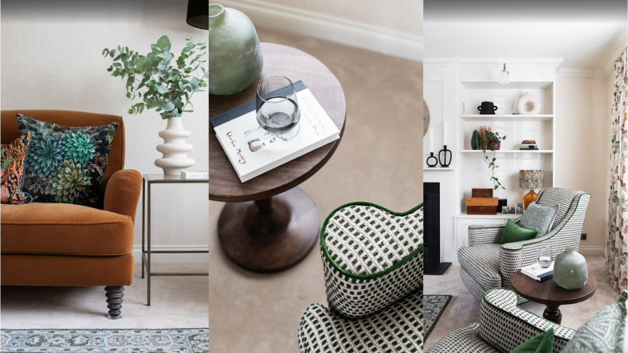 Deep rich colours throughout the home create an inviting feel