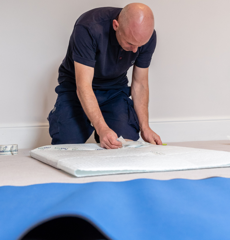 Person working for clockwork removals