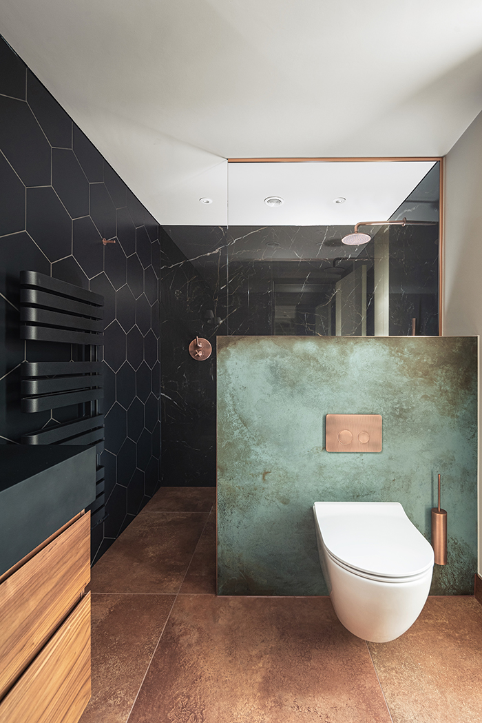 Shower area view