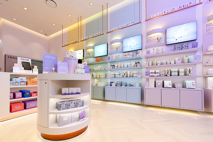 Neom shop interior