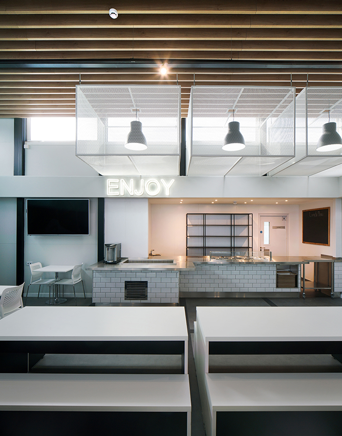 Orchard School Dining Hall.