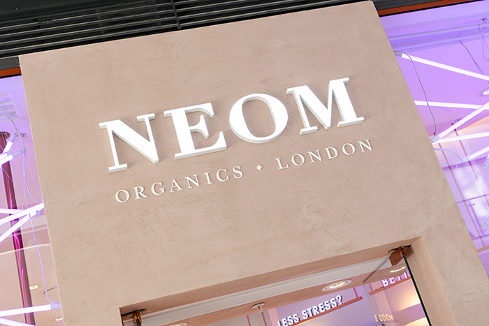 Neom shop front