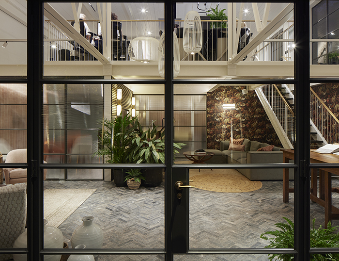 Glass doors