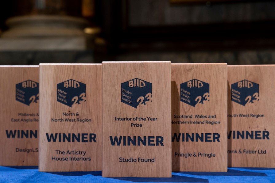 collection of BIID awards