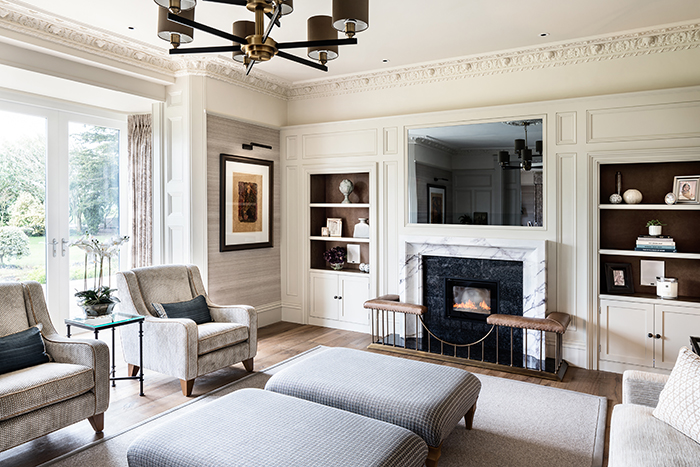 Georgian Shooting Lodge Formal Lounge.