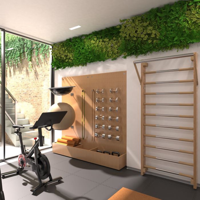Paragon Studio Storage Wall and Paragon Studio Folding Wall Bar System