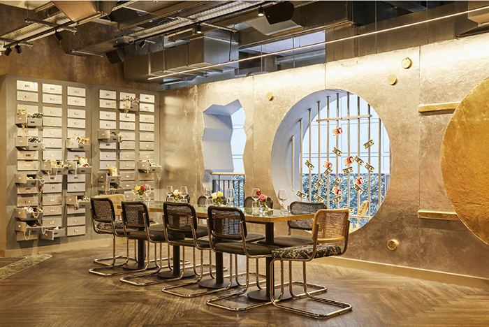 Paradise Green Private Dining Bank Robbery