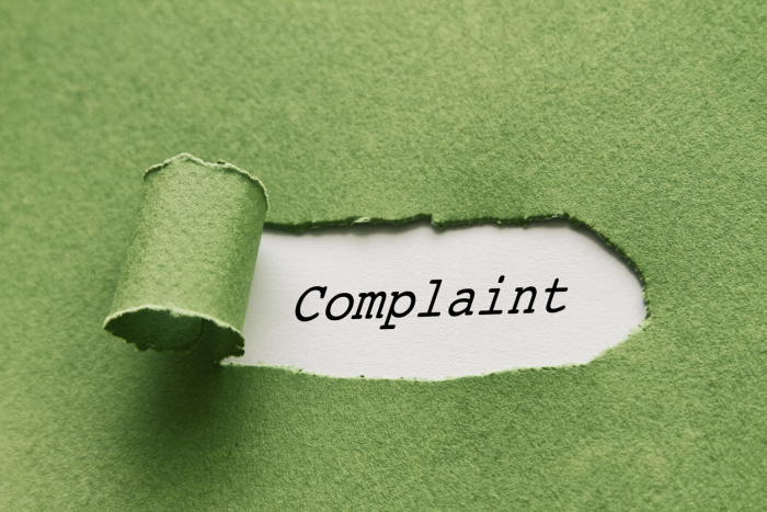 complaint infographic.