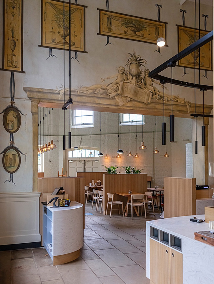 Brewhouse from servery to seating area