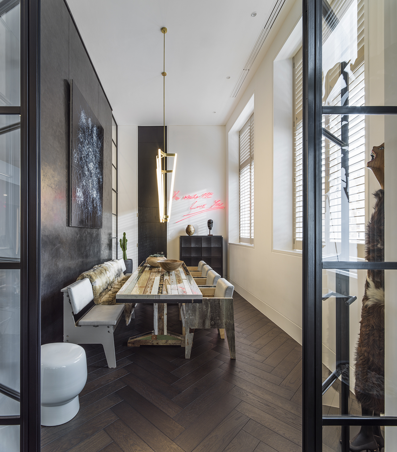 Dining area