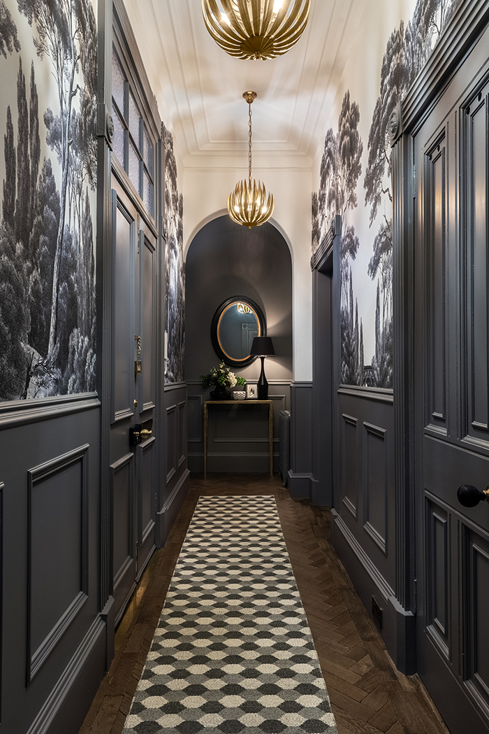 Edinburgh New Town Apartment Hallway