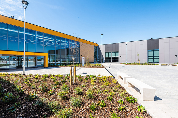 Mildenhall Hub - External Main Entrance