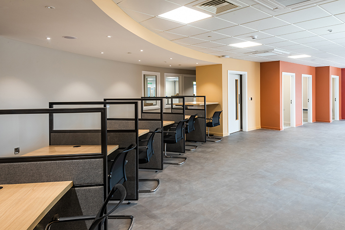 Mildenhall Hub - Office Waiting Area