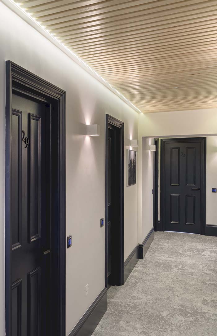 Pascoe Interiors - Vernon House Ground floor Corridor