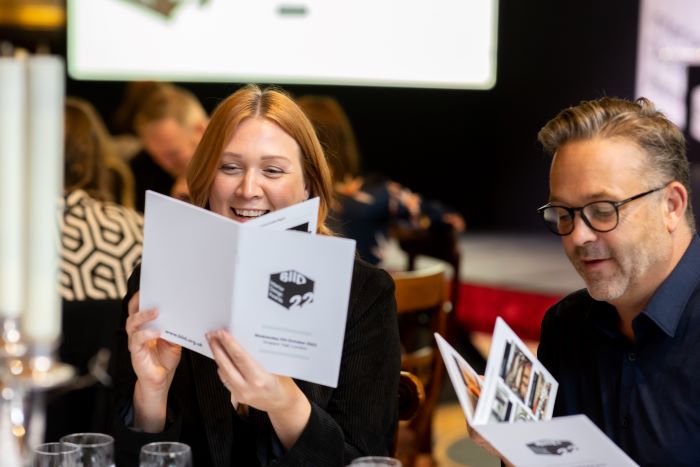 Reading brochure