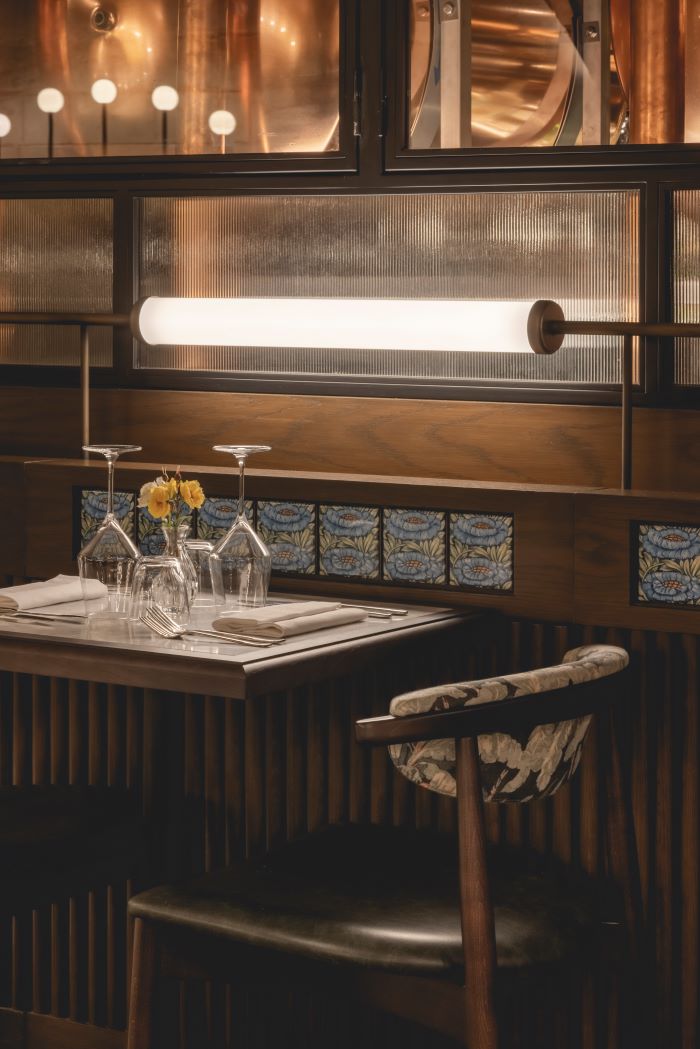 The Libertine Dining Detail