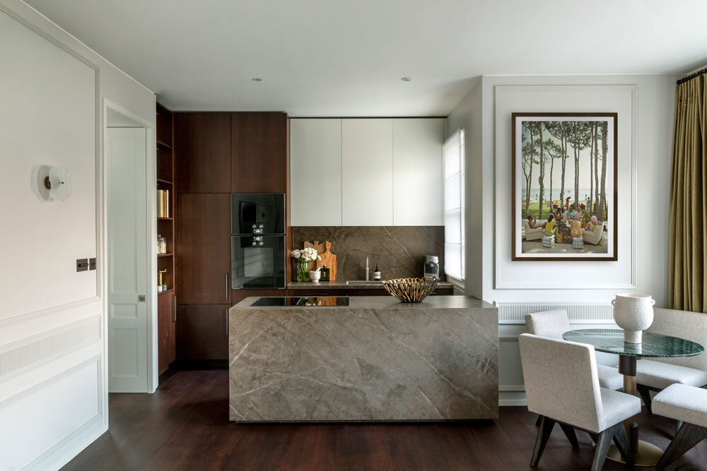 Kitchen and dining area