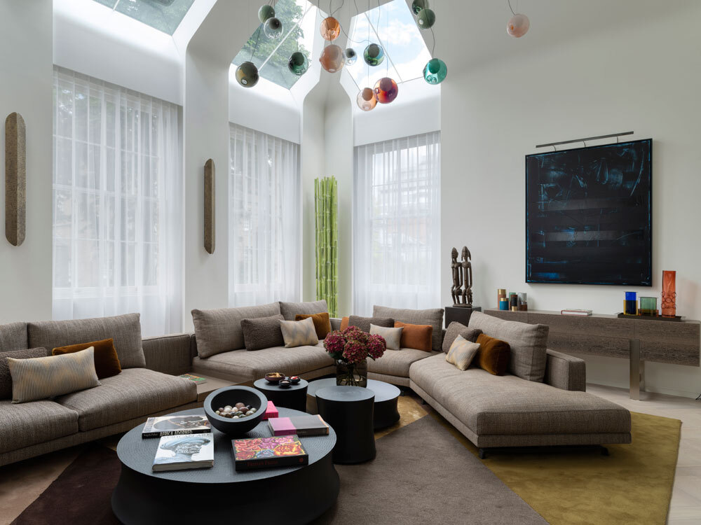 Living room with sofa