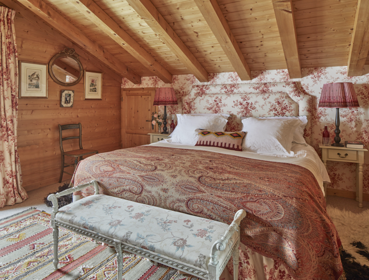 Alpine Chalet Master Bedroom