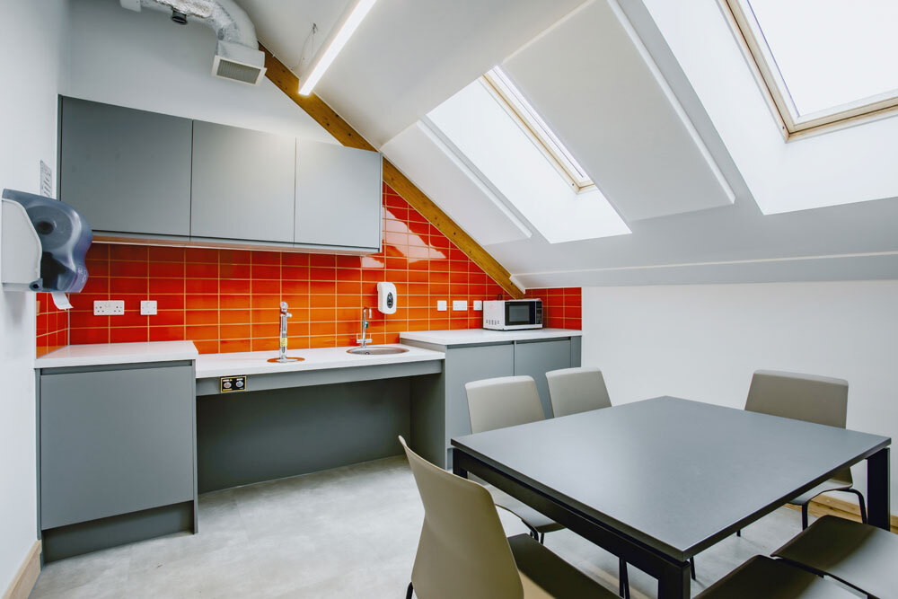 Kitchenette in office